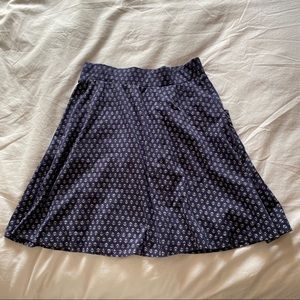 KING LOUIE Cute Anchors Pattern Blue Skirt - S Only available til Jan 6